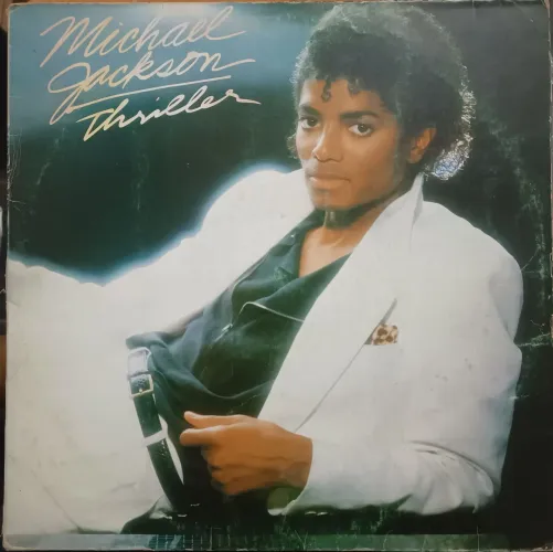LP Michael Jackson Thriller com encarte