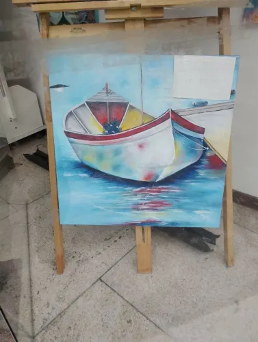 Quadro em Pintura Óleo