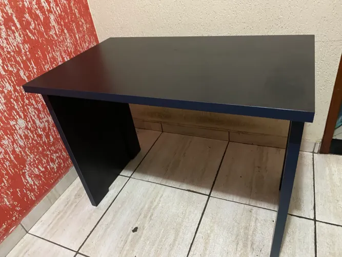 Mesa Gamer Ultra Resistente - MDF Black - Estabilidade Total (Impecável) 