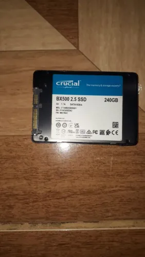 SSD 240 GB- Crucial BX500 2.5 SSD<br>VALOR 115,00