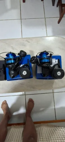Vendo 2 molinetes XT sw 6000 novos na caixa na promoção mais barata do Brasil.
