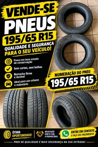 Pneus aro 15