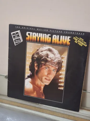 Vinil Bee Gees stayin alive