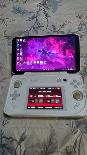 AYANEO Flip DS - DUAS TELAS | Ryzen 7 7840U | 32GB RAM | 1TB SSD | 120Hz|LEITOR DIGITAL