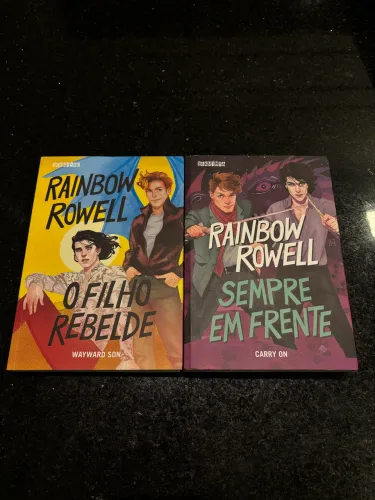 Combo 2 Livris Rainbow Rowell - Carry On + O Filho Rebelde