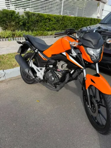 Moto Honda CG160 TITAN FLEXONE 2025/2025 Laranja ZERO