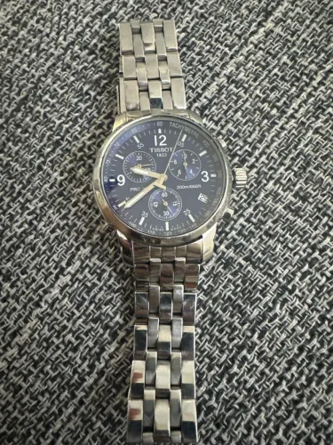 Relógio Tissot PRC 200 Chronograph Suíço - Pulseira de Aço