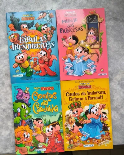 Turma da Mônica contos e fábulas (sebo)