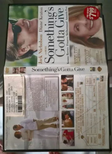 DVD something's gotta give
