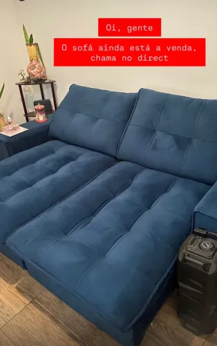 Sofá retrátil 2,20m
