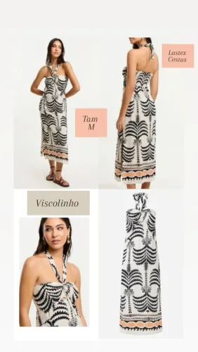 Vestido viscolinho 