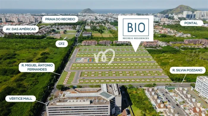 Lote residencial no condomínio BIO Recreio Residences