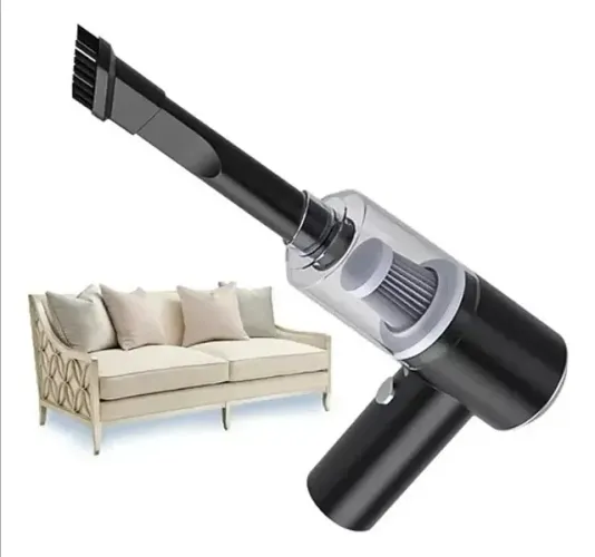 Mini Aspirador E Soprador 3 Em 1 Portátil Sem Fio Turbo Clean Usb Recarregável (NOVO)