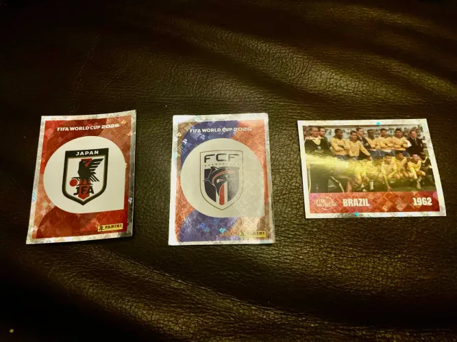 Figurinha Douradas Panini