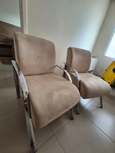 Poltronas Cadeiras sala escritório (2 unidades)