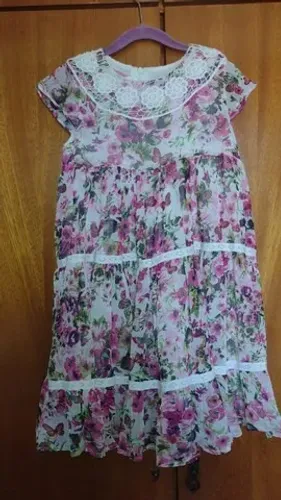 Vestido de Crepe Momi - 8 Anos