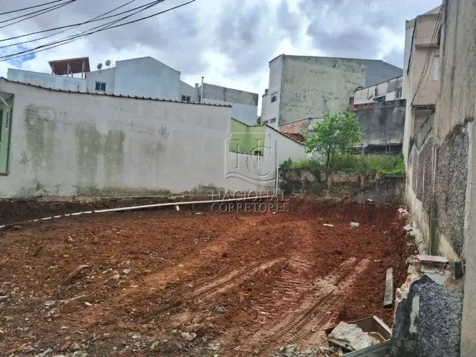 Terreno à venda, 271 m² por R$ 580.000,00 - Parque Oratório - Santo André/SP