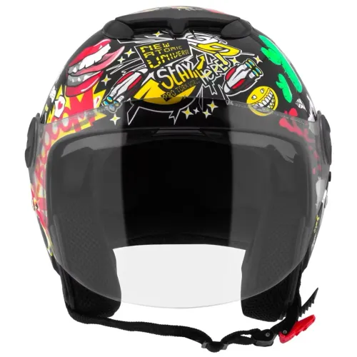Capacete pro tork feminino masculino 58 preto