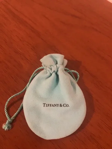 Colar Tiffany c/ pingente de pinguim