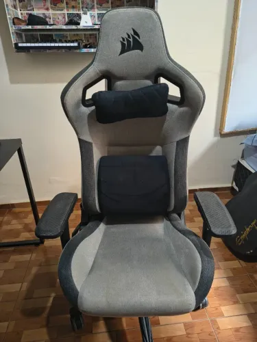 Cadeira Corsair T3 Rush Cinza