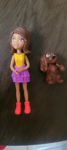 Kit polly Shani e cachorrinho