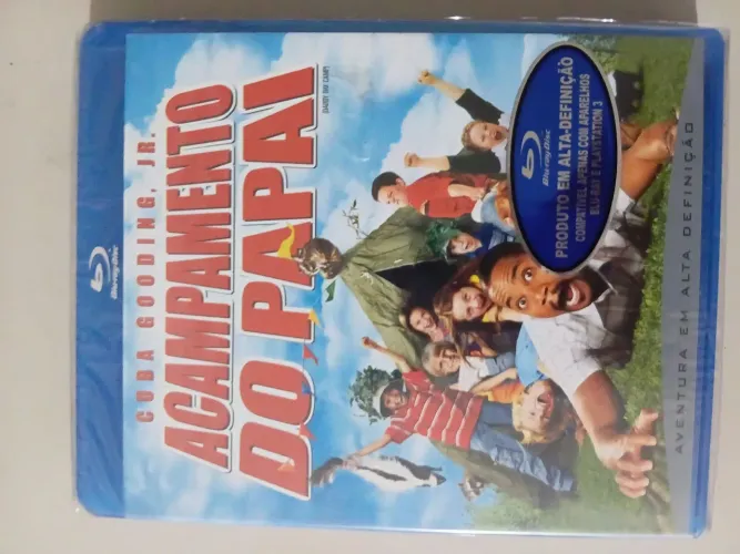 Blu-Ray Acampamento do Papai LACRADO