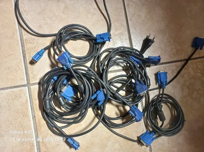 Cabo vga para monitores