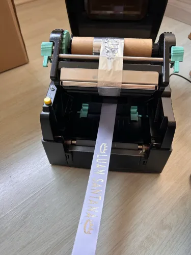 Máquina de personalizar fita de cetim Crie sua Fita