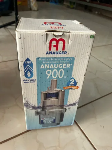 Bomba Submersa Vibratória Anauger 900 - 450w