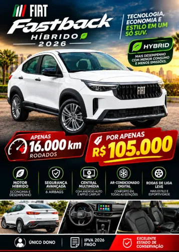 Fiat Fastback Audace 200 TB AUT (hibrído) 2026