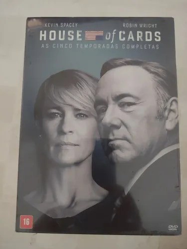 Box Dvd House of Cards - 5 Temporadas Completas - Kevin Spacey