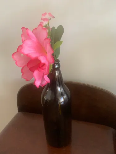 Vidros vintage grossos decoração