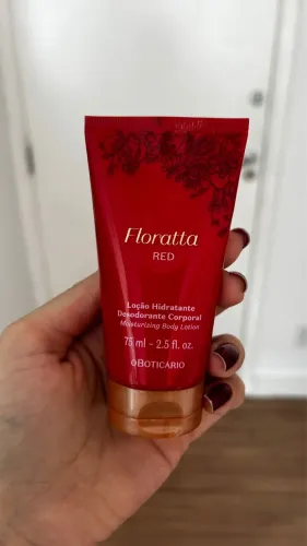 loção hidratante desodorante corporal floratta red 75ml