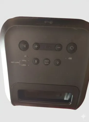 Caixa de som Bluetooth LG XBOOM 200W RMS , XL5T.