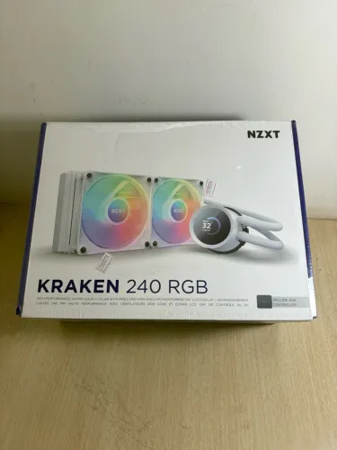 Water Cooler NZXT Kraken 240 RGB Branco LACRADO