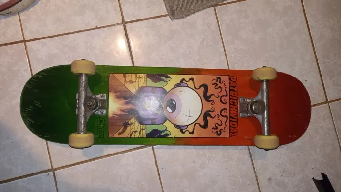 Skate Profissional Chaze Patrick Vidal + Stronger + Rodas Moska