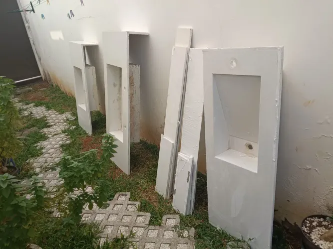 Bancadas de banheiro e lavabo