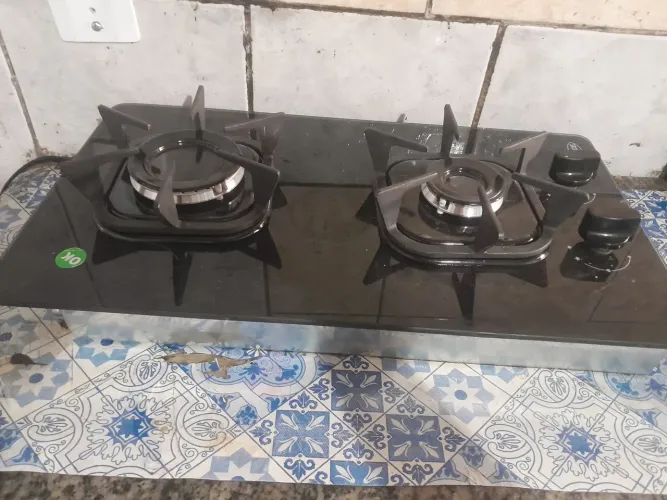 Vendo fogão cooktop nunca usado de duas bocas adequado para apartamento casa o motor home