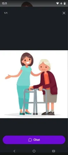 Cuido de idosos crianças com muito amor 