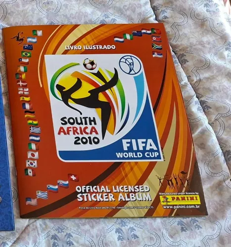 Álbum da copa do mundo 2010 completo