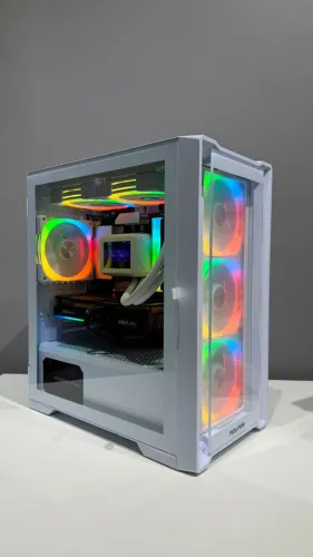 PC Gamer Branco Intel -> Core Ultra + 16GB DDR5 + SSD 1TB - NOVO