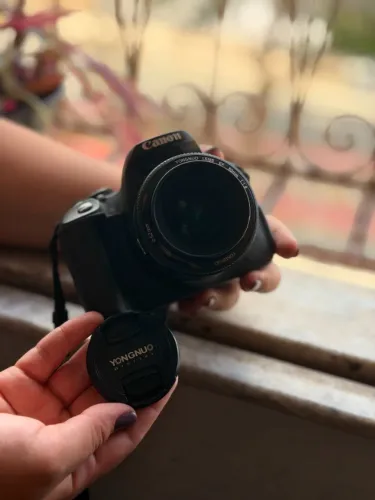 Câmara fotográfica profissional 