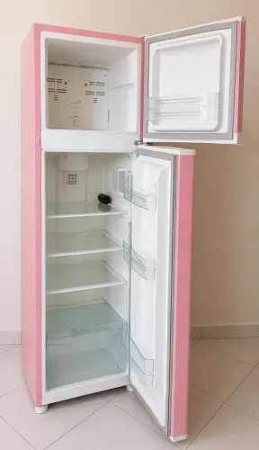 Geladeira Cônsul Frost Free Rosa Vintage
