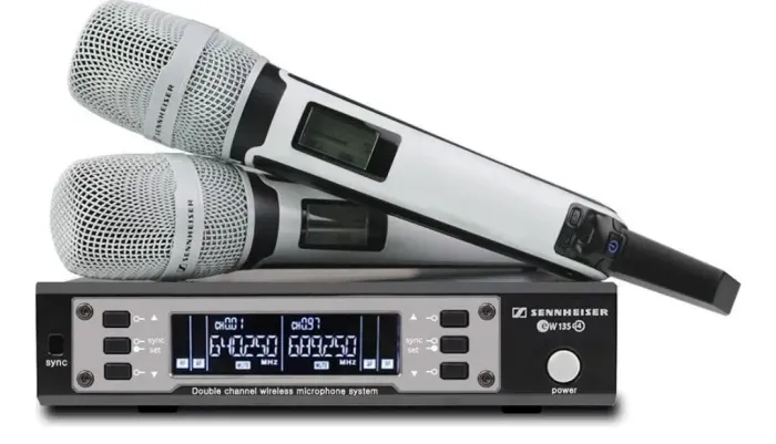 MICROFONE DUPLO SENHEISER