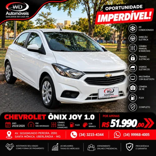 Chevrolet Onix JOY Hatch 1.0 8V Flex Mec. 4P 2020