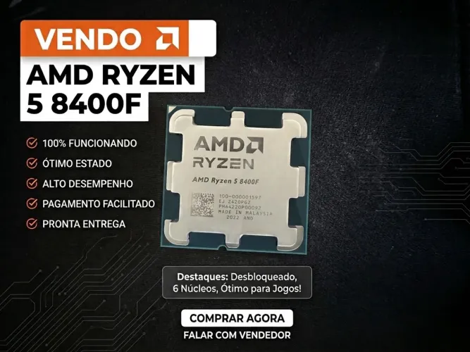 Ryzen 5 8400F NOVO