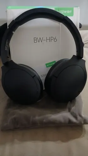 Ótimo preço Fone De OUVIDO NOVO Sem Fio ANC com Cancelando De ruído BlitzWolf ® BW-HP6