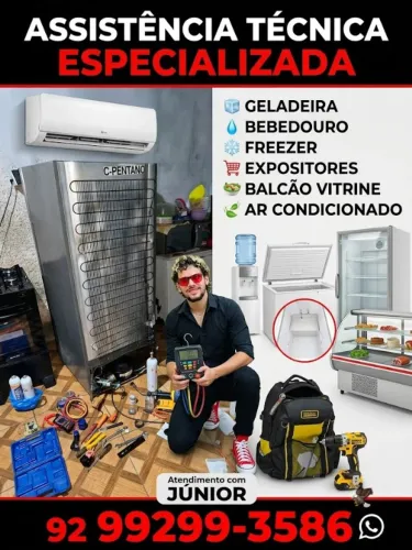 Refrigeração geladeira GE Samsung Panasonic
