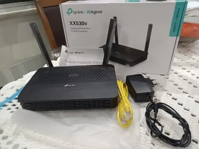Roteador TP-Link Wi-Fi 6 AX3000 (XX530v) - Na caixa, seminovo