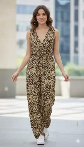 Macacão feminino malha 